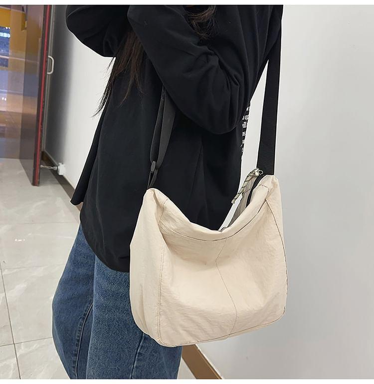 Plain Nylon Crossbody Bag Product Image