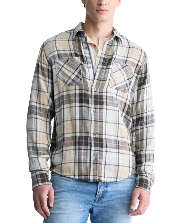 Buffalo David Bitton Mens Saolo Plaid Shirt Product Image