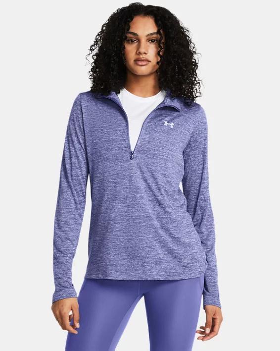 Plus Size Under Armour Tech Twist Quarter-Zip Pullover, Womens Product Image