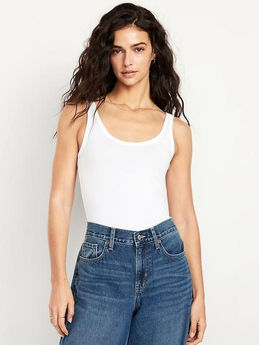 First-Layer Scoop-Neck Tank Top Product Image