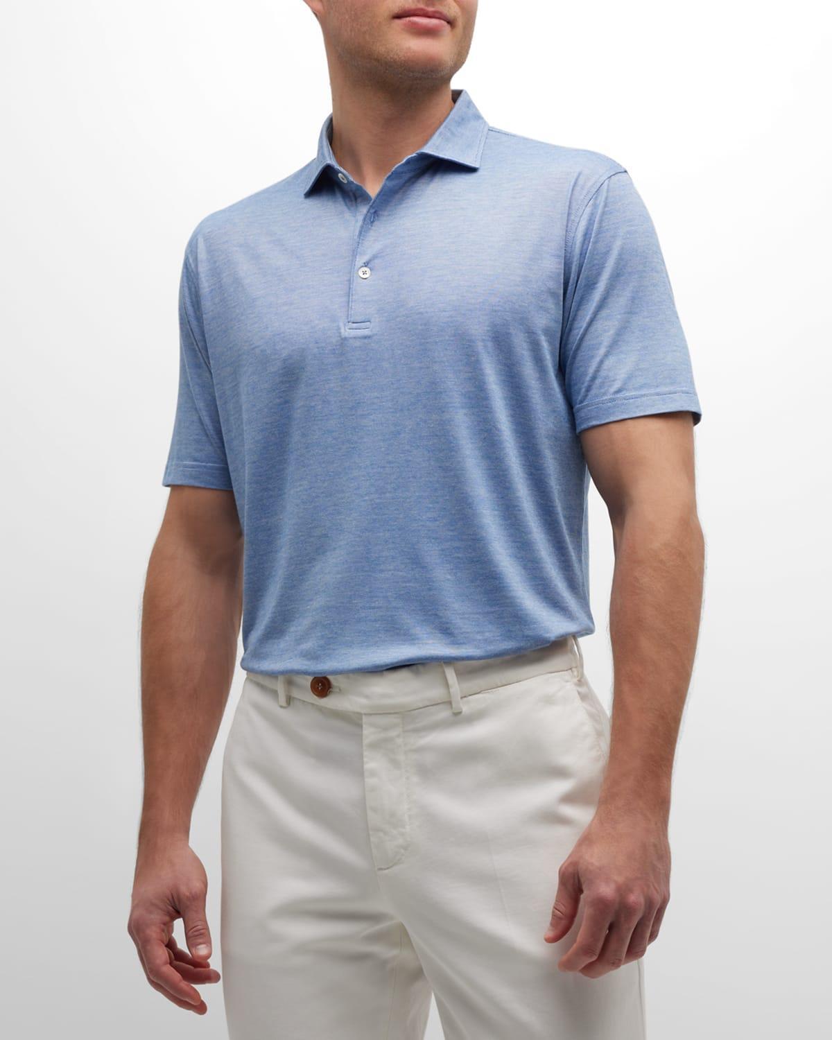 Peter Millar Crown Crafted Excursionist Short Sleeve Polo Shirt Product Image