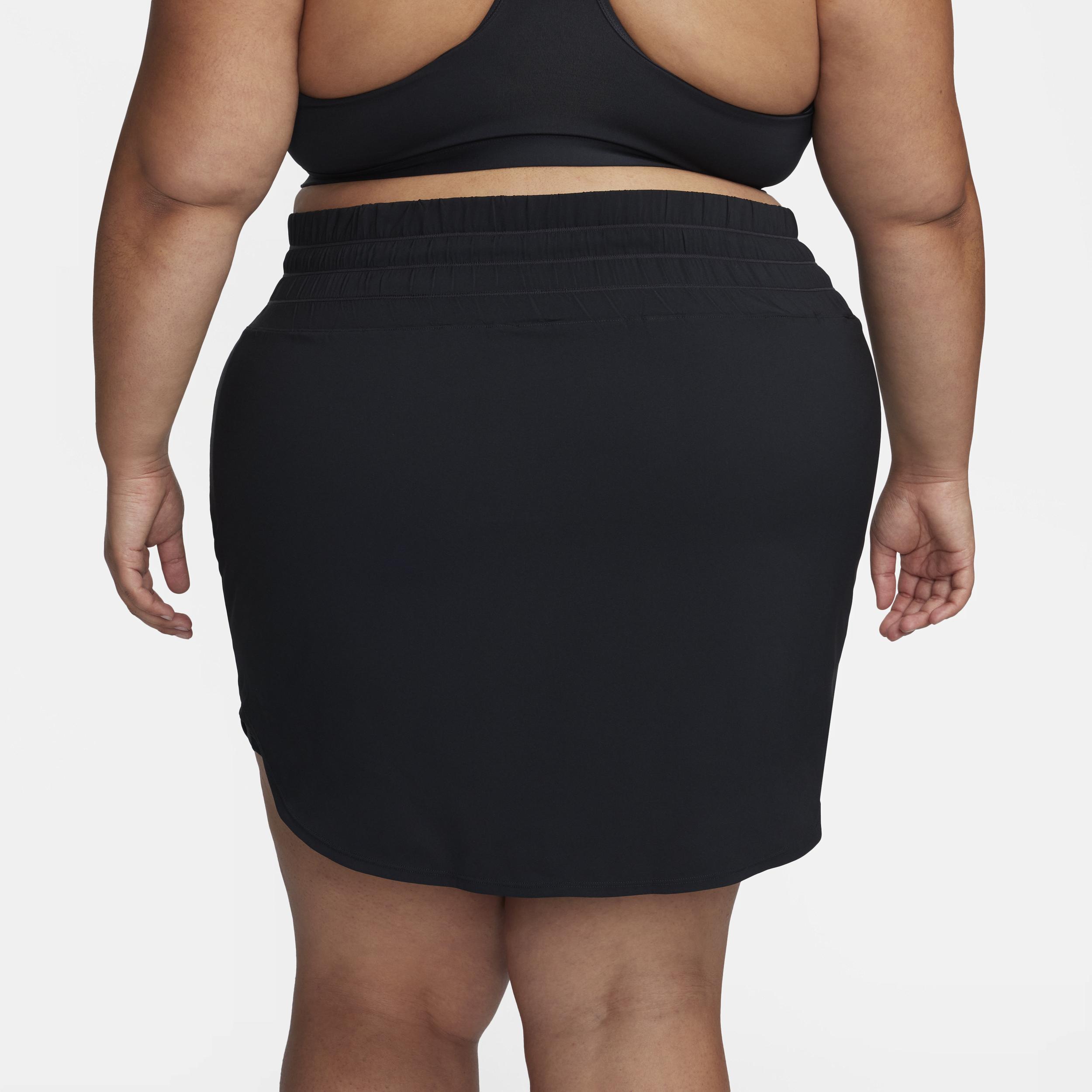 Nike One Women's Dri-FIT Ultra High-Waisted Skort (Plus Size) Product Image