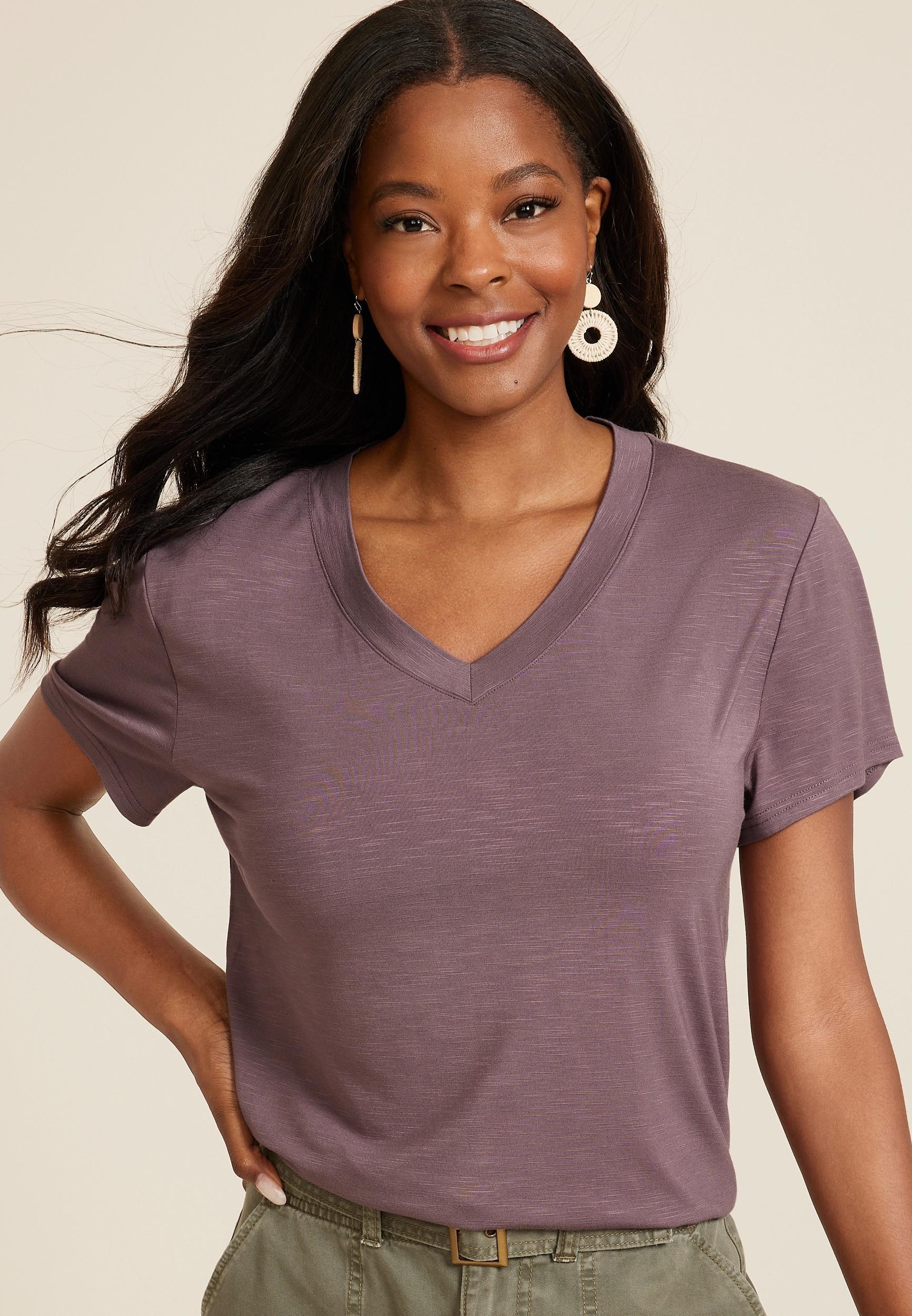 24/7 Relaxed V Neck Tee Product Image