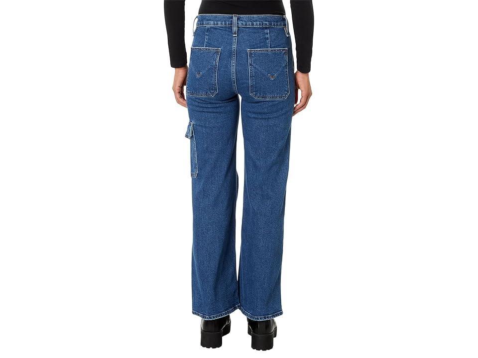 Hudson Jeans Rosie High-Rise Cargo Wide Leg in Wintertide (Wintertide) Women's Jeans Product Image