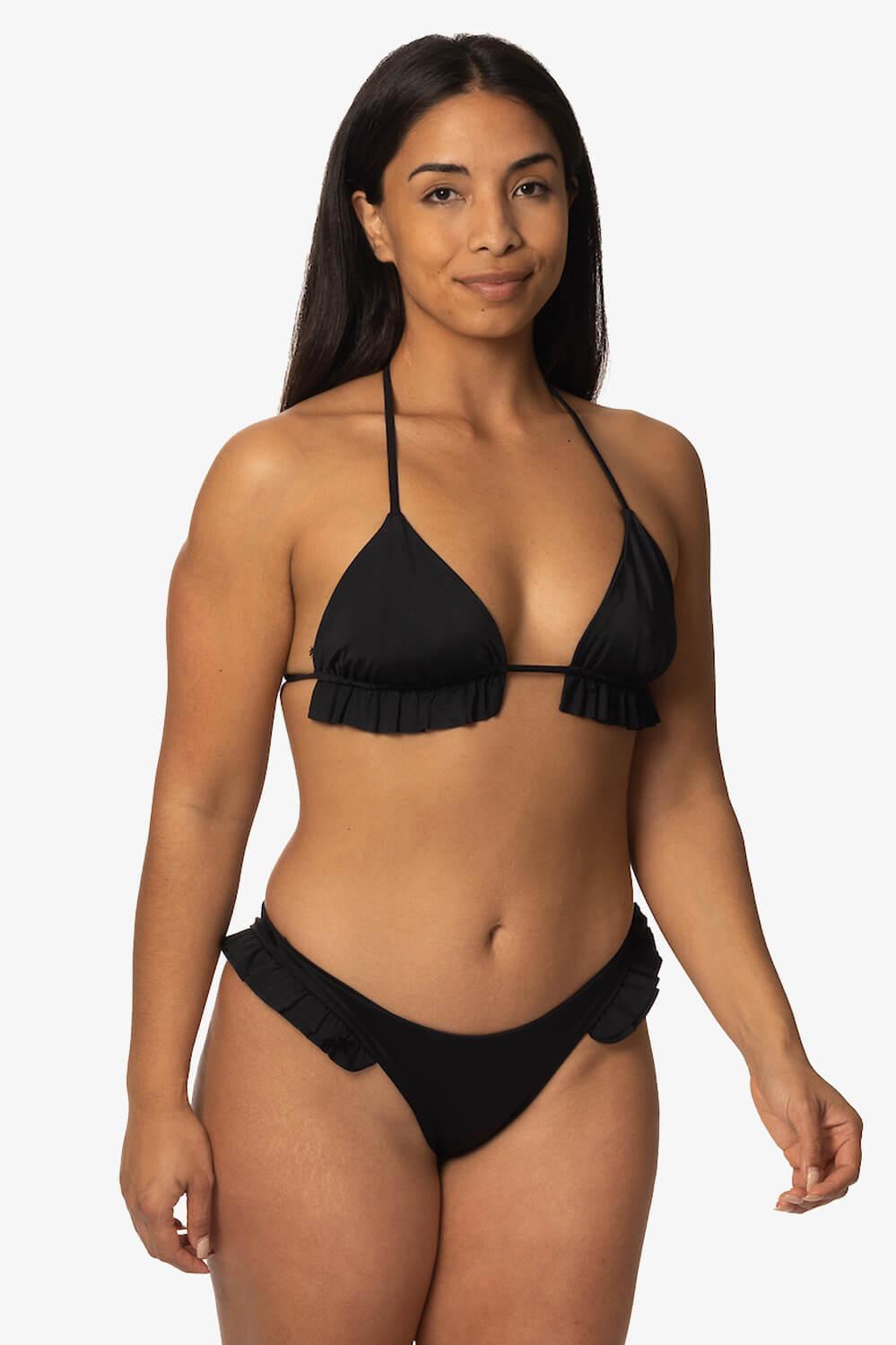 Swamis Bikini Bottom - Black Female Product Image