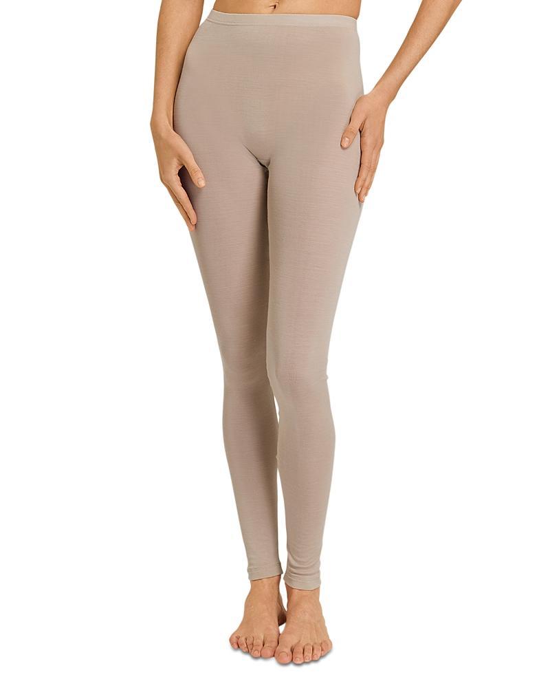 Womens Wool & Silk Leggings Product Image