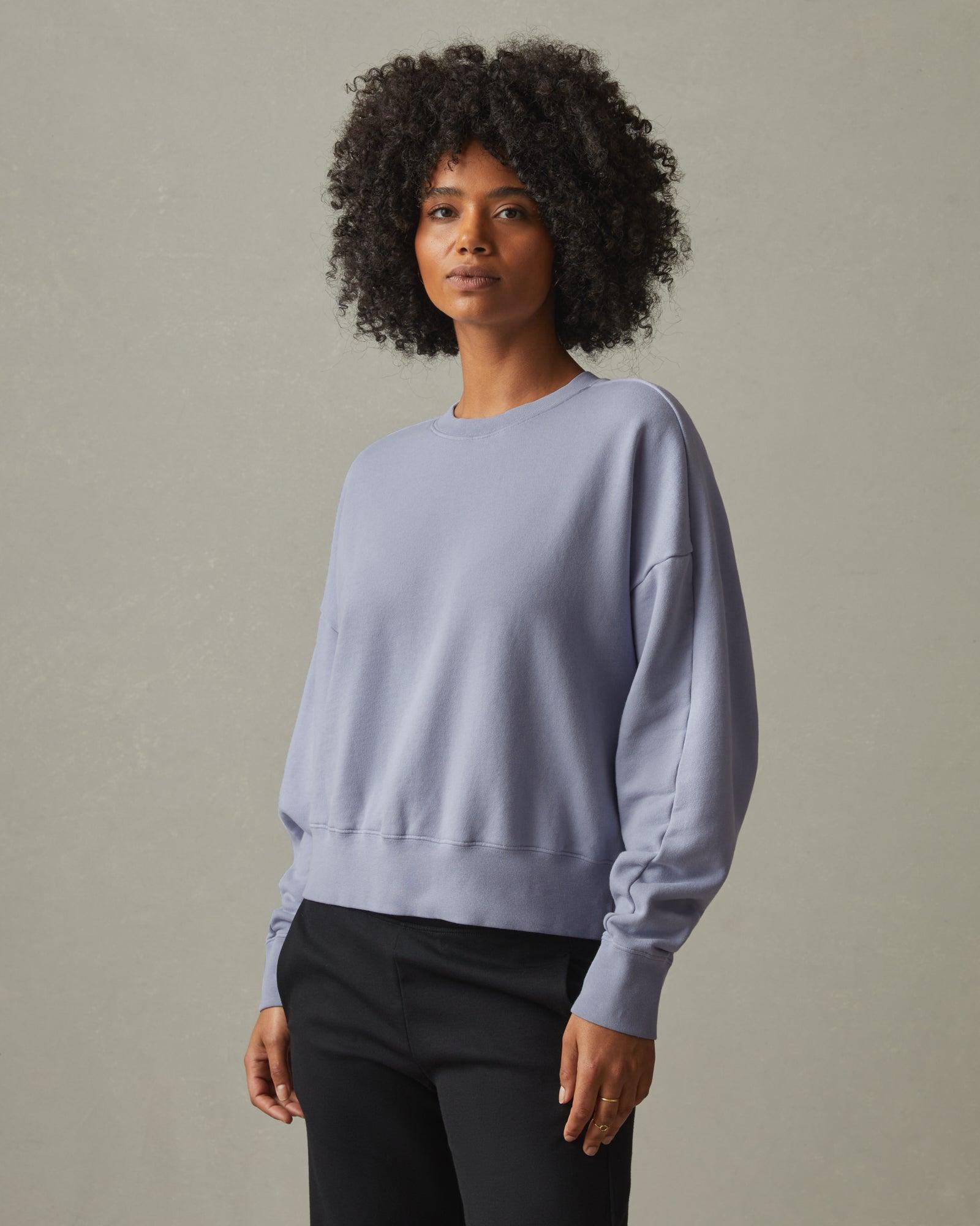 Premium Midweight Oversized Crew - Desert Bloom Female Product Image