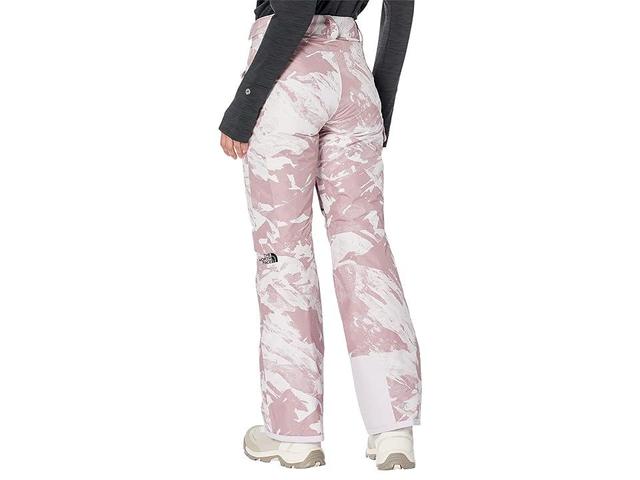 The North Face Freedom Insulated Pants (Lavender Fog Tonal Mountainscape Print) Women's Casual Pants Product Image