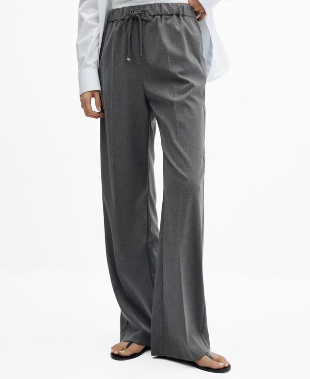 Mango tie waist pants Product Image