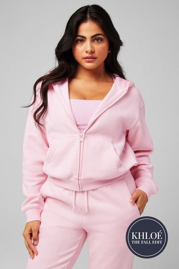 Cozy Fleece Full Zip Hoodie Product Image