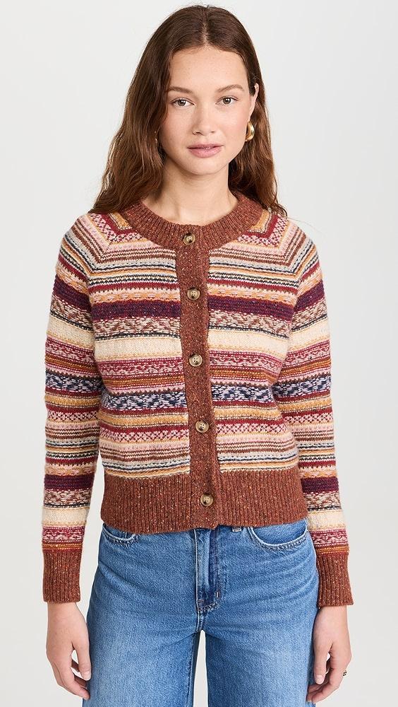 Faherty Marley Fair Isle Cardigan | Shopbop Product Image