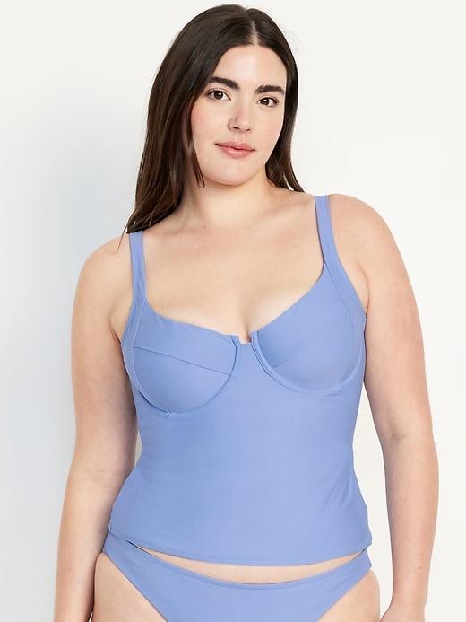 Underwire Tankini Swim Top Product Image