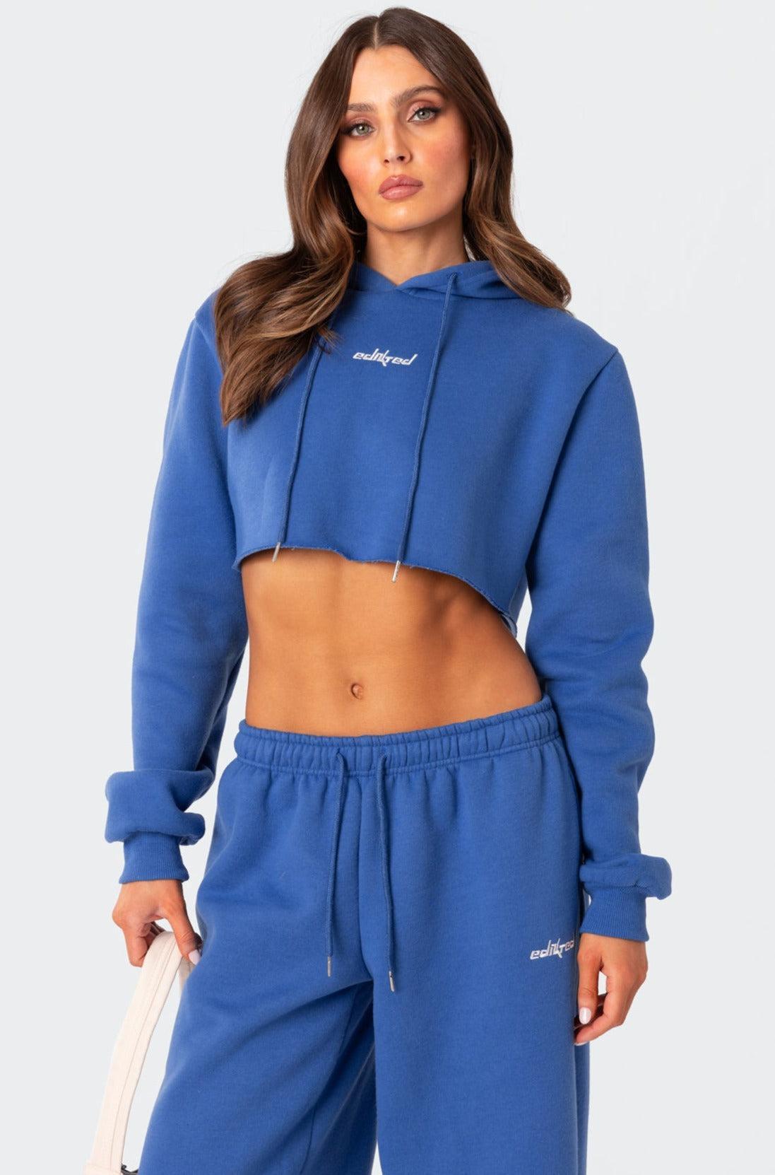 Brenna Cropped Hoodie Product Image