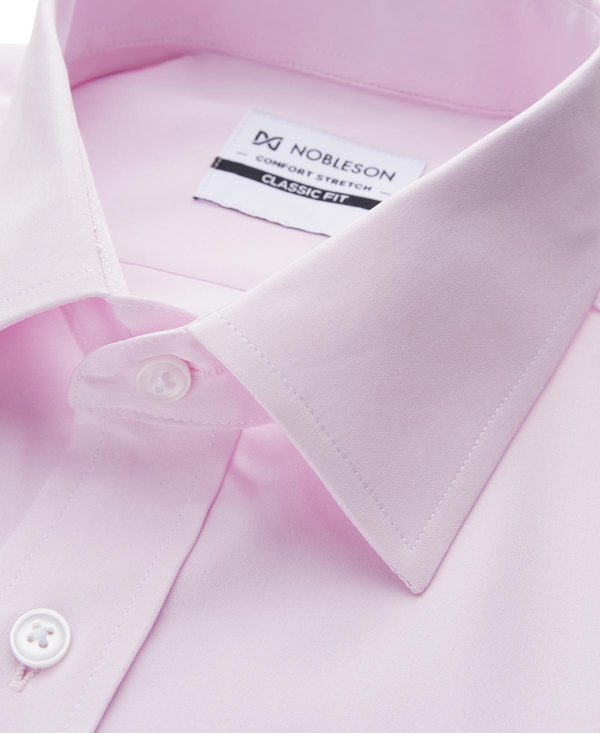 Men Classic-Fit Solid Color Dress Shirt Product Image