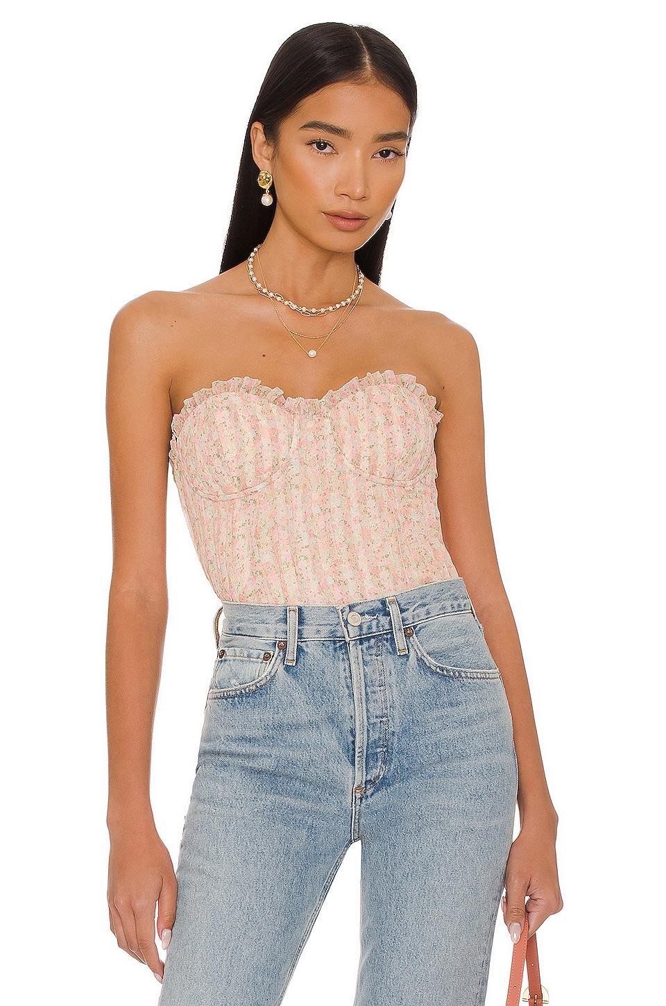 Ilaria Bustier Top MAJORELLE Product Image