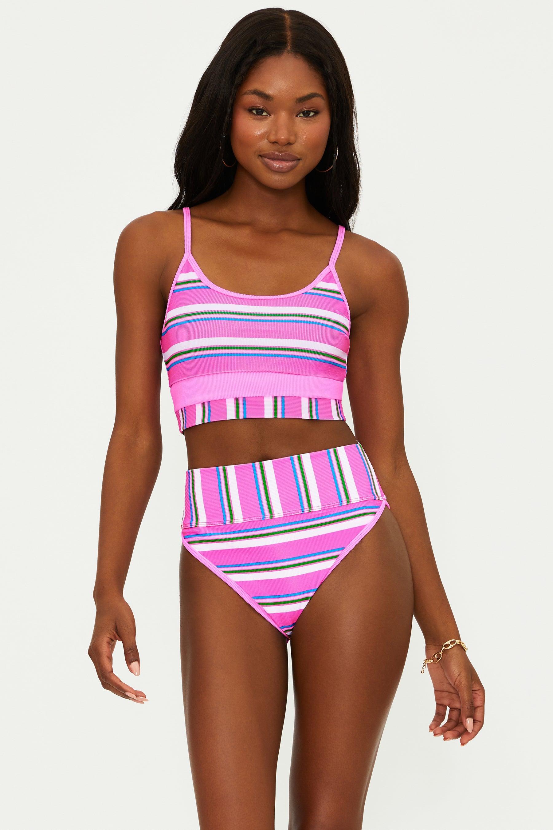 Eva Top Sugar Plum Stripe Product Image