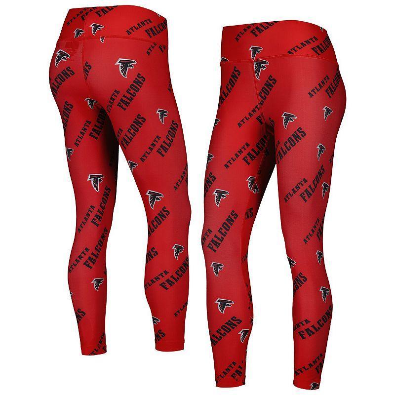 Womens Concepts Sport Atlanta Falcons Breakthrough Allover Print Lounge Leggings Product Image