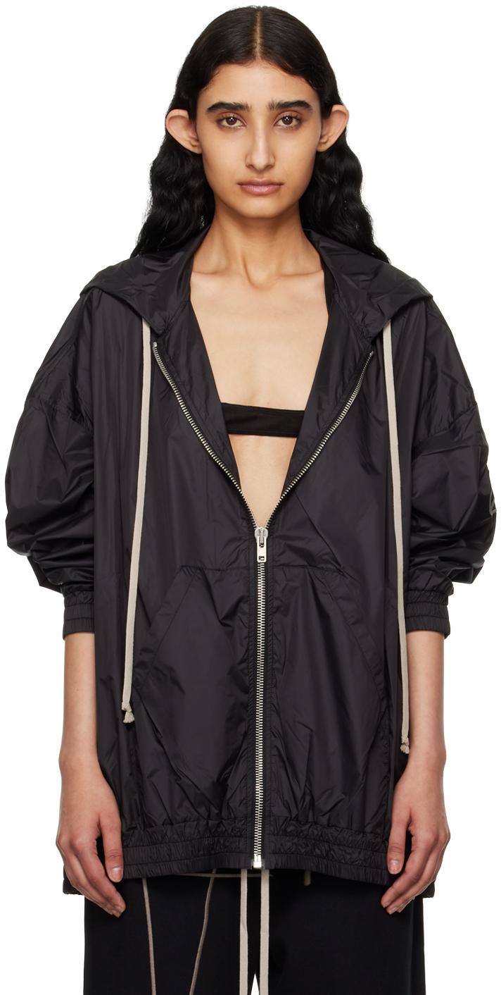 RICK OWENS Black Champion Edition Jumbo Jason's Hoodie In 09 Black Product Image