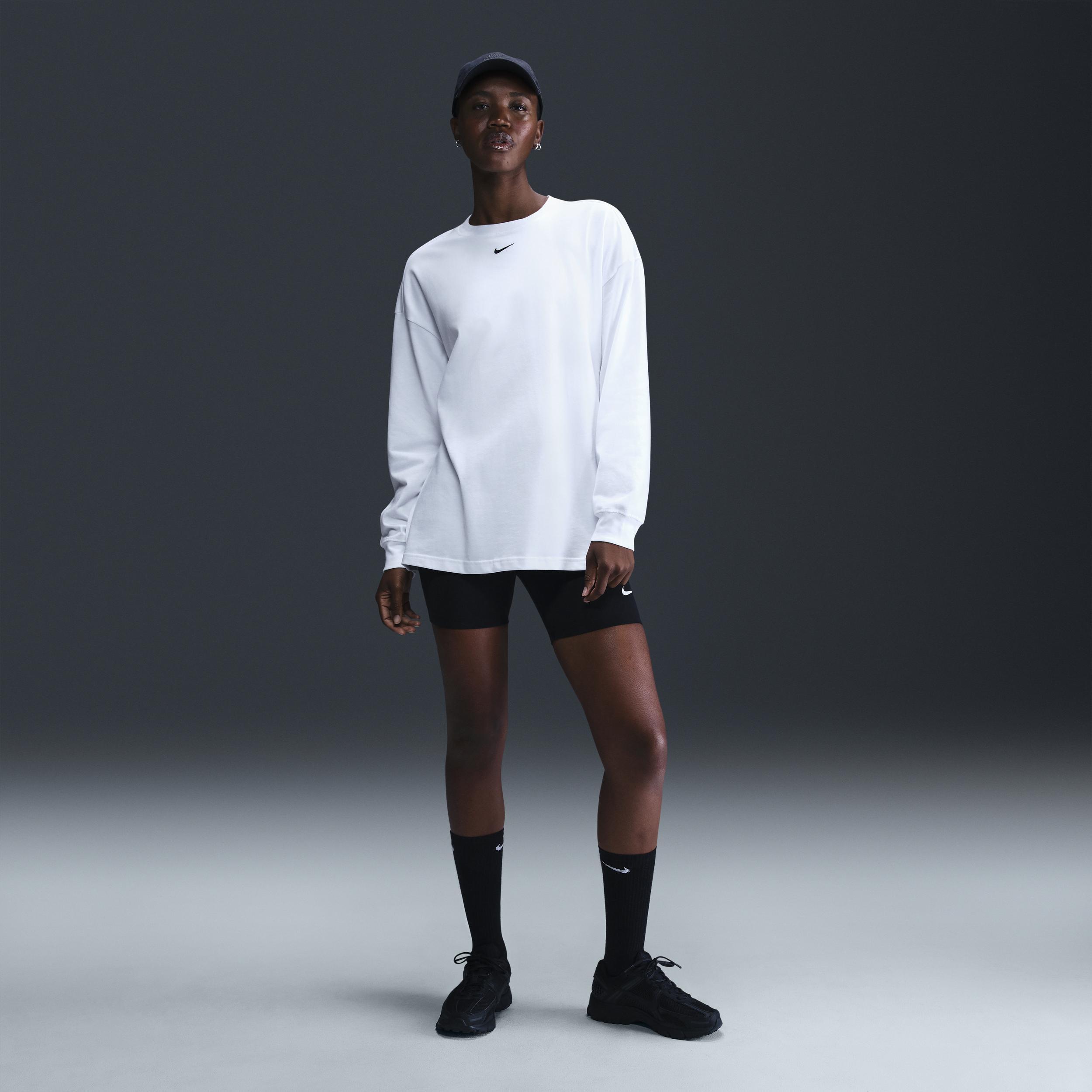 Women's Nike Sportswear Essential Oversized Long-Sleeve T-Shirt Product Image