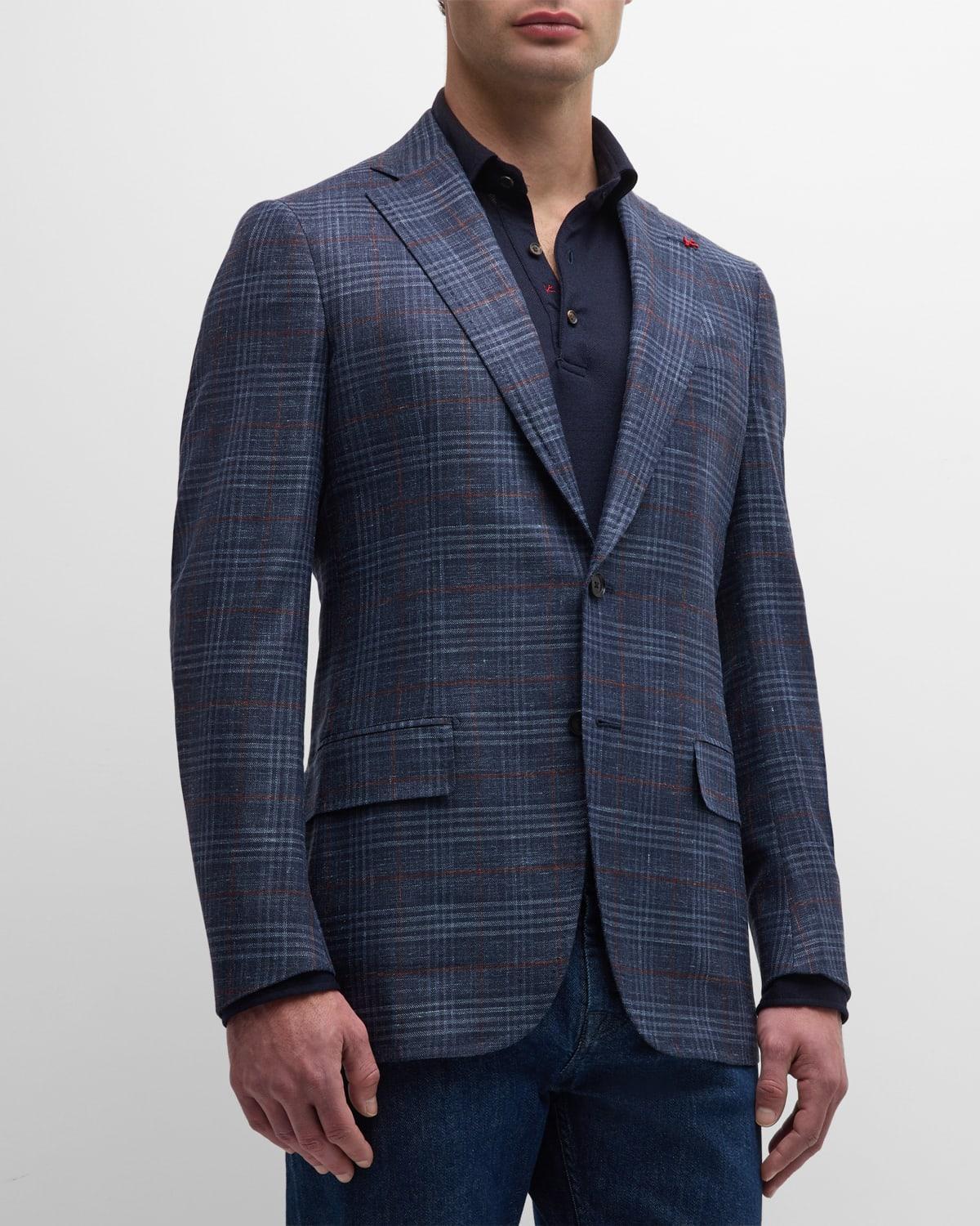 Mens Plaid Sport Coat Product Image