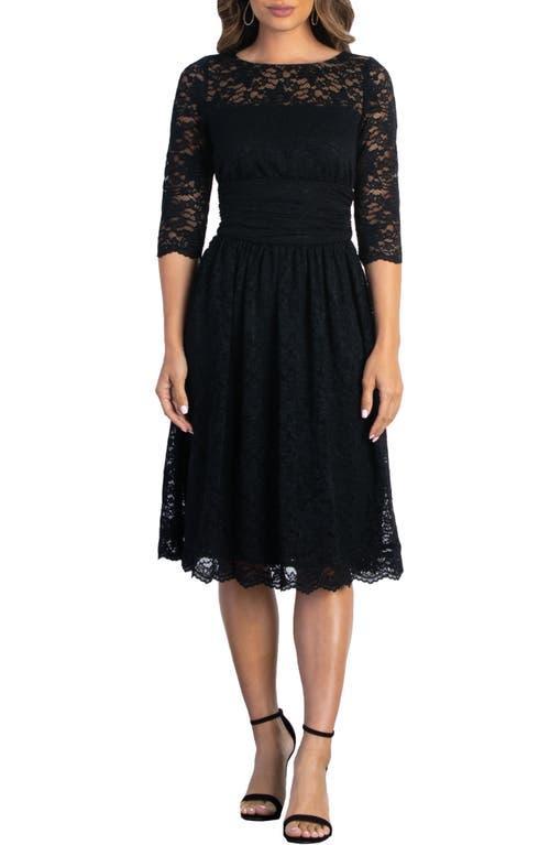 Kiyonna Luna Lace Cocktail Dress Product Image