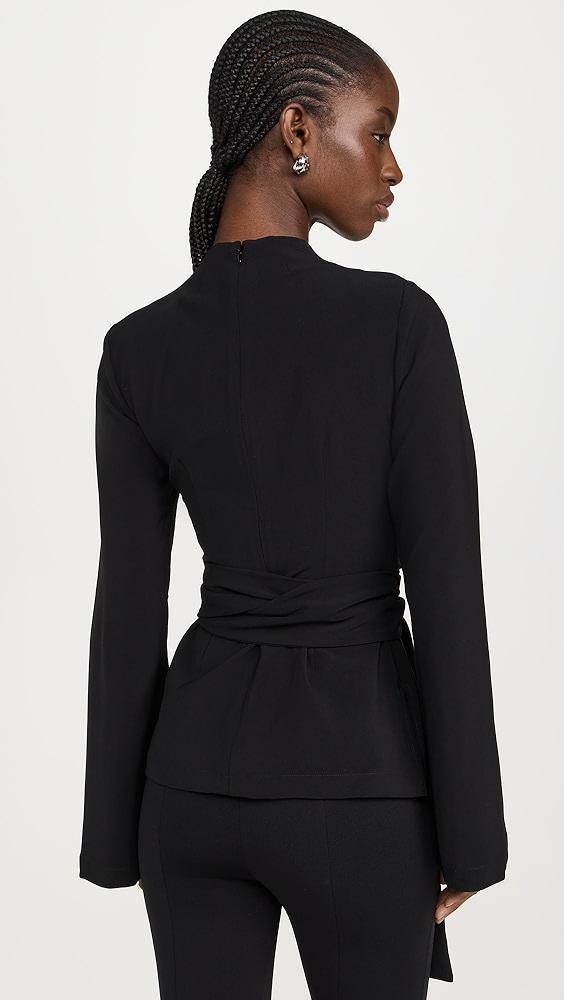 Andrea Iyamah Uta Long Sleeve Top | Shopbop Product Image