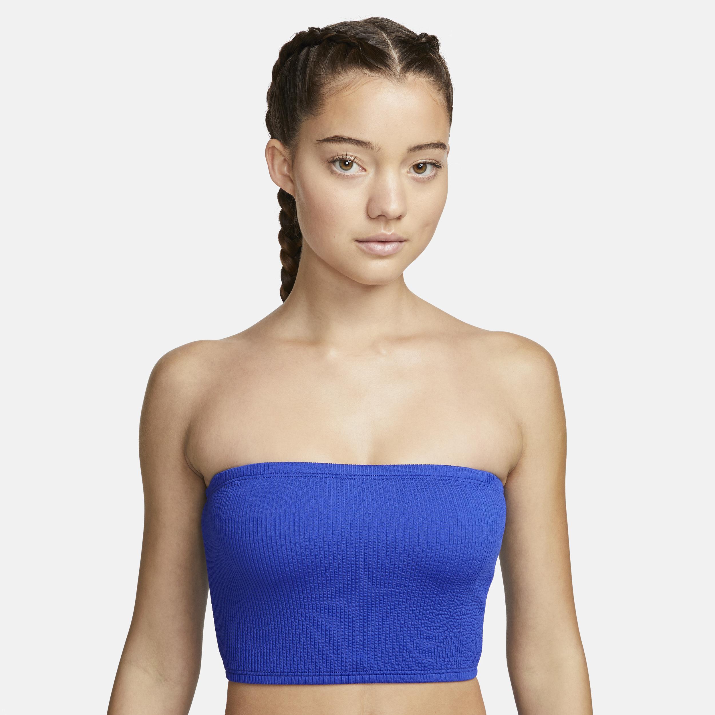 Nike Women's Bandeau Midkini Swim Top Product Image