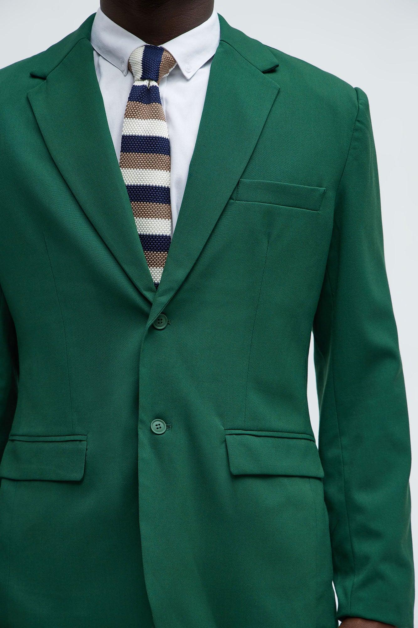 The Modern Stretch Suit Jacket - Hunter Product Image