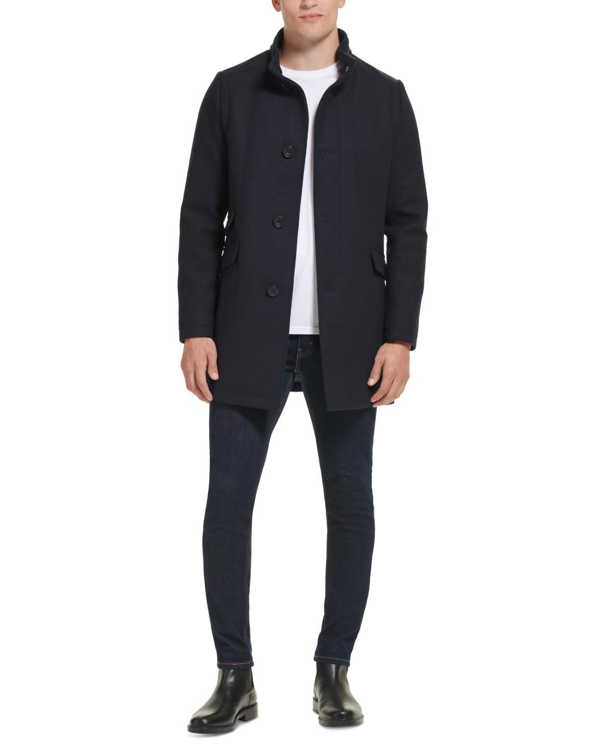 Kenneth Cole Mens Wool Button Car Coat Product Image