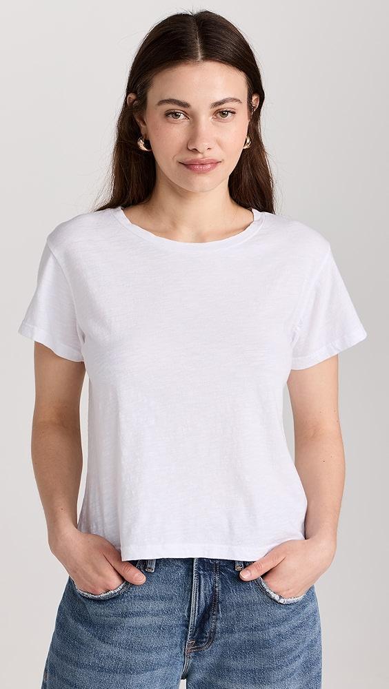 LNA Shaden Cotton Crew Tee | Shopbop Product Image