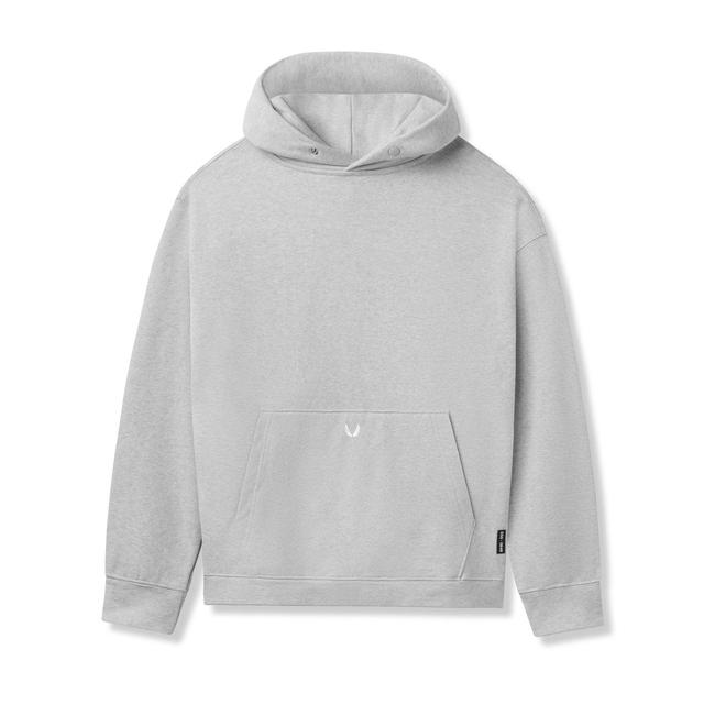 0648. Tech-Terry™ Hoodie - Heather Grey "Space Bracket" Product Image