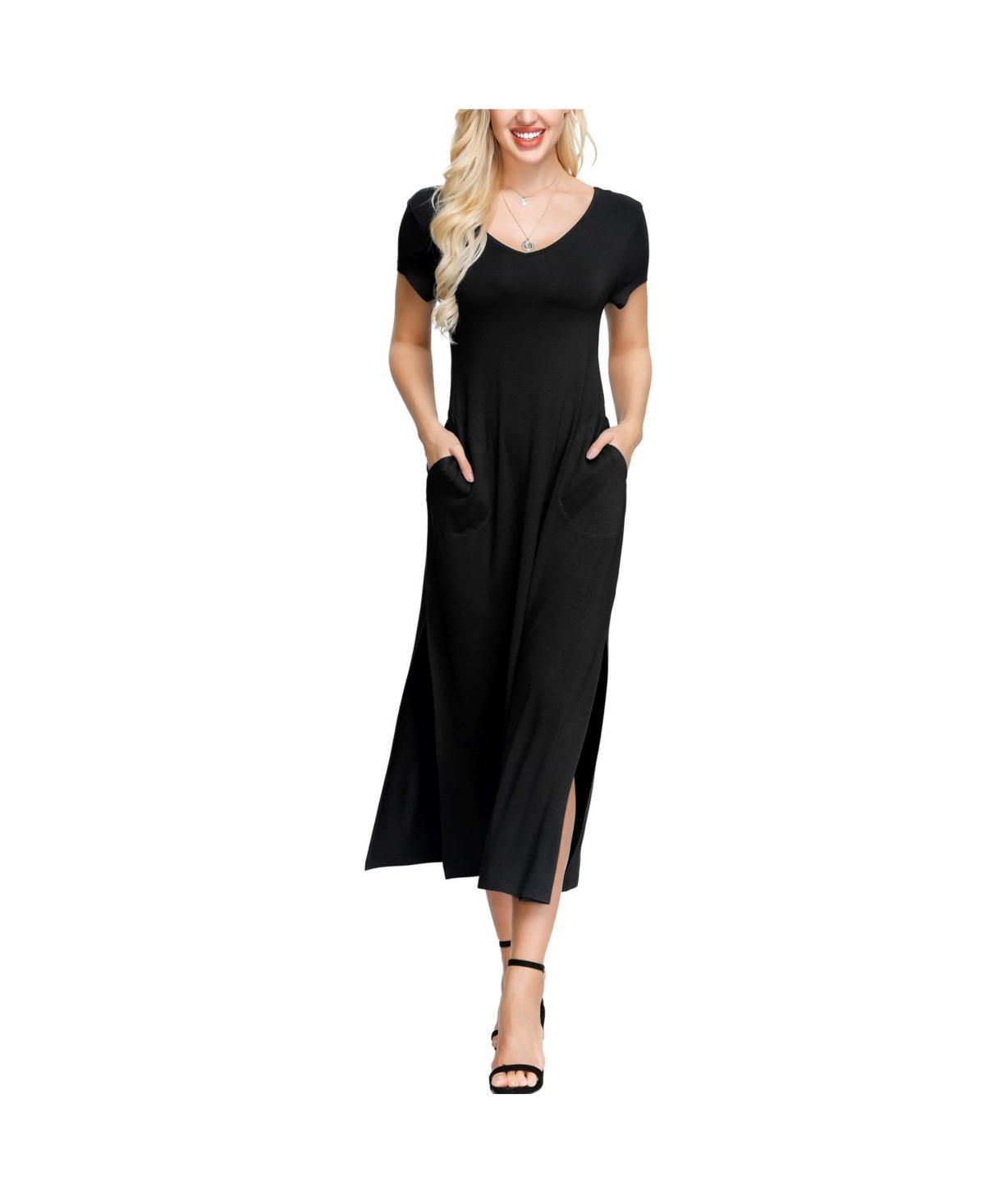 Ink+Ivy Womens Double V- Neck Dress Product Image