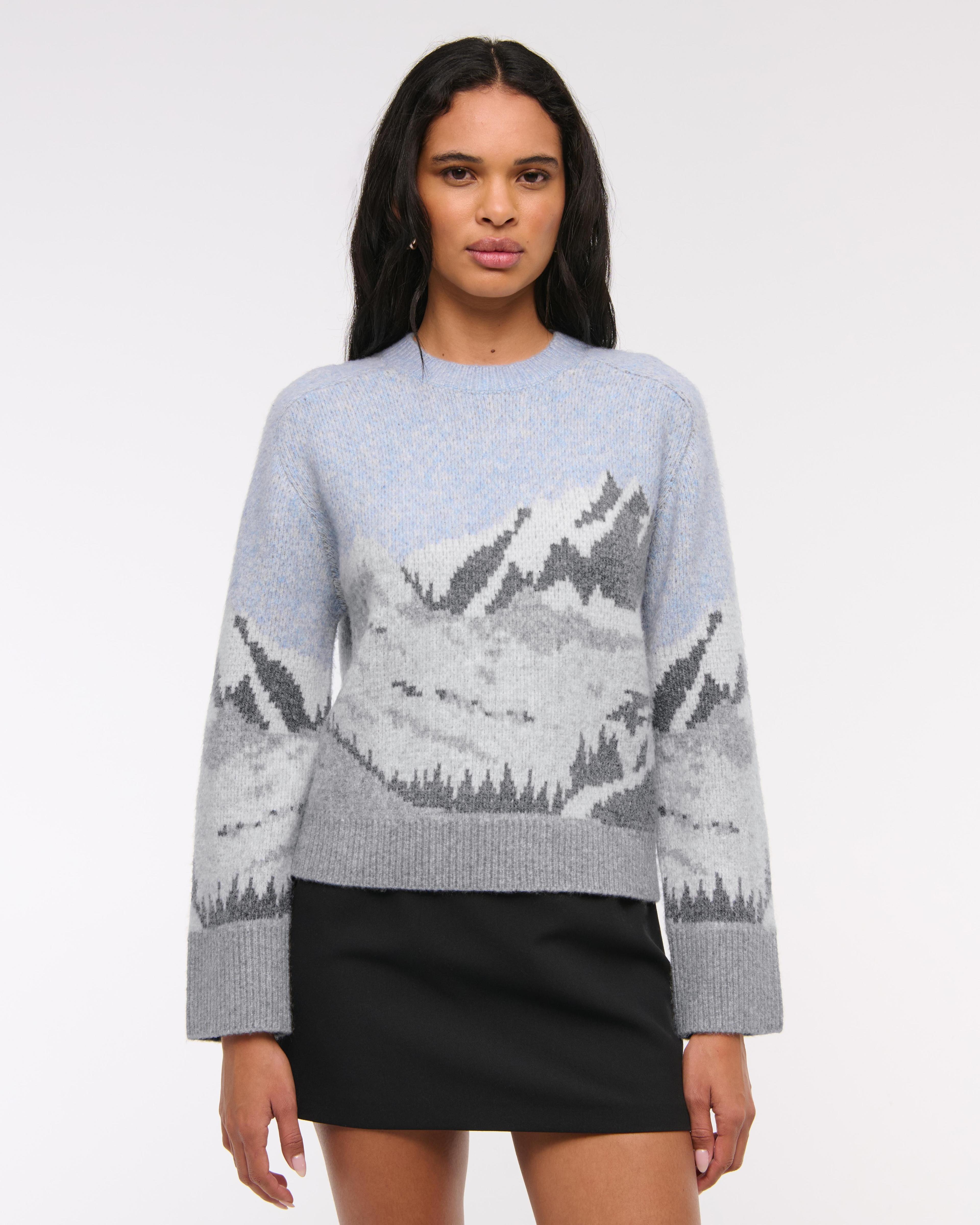 The A&F Madeline Crew Sweater Product Image