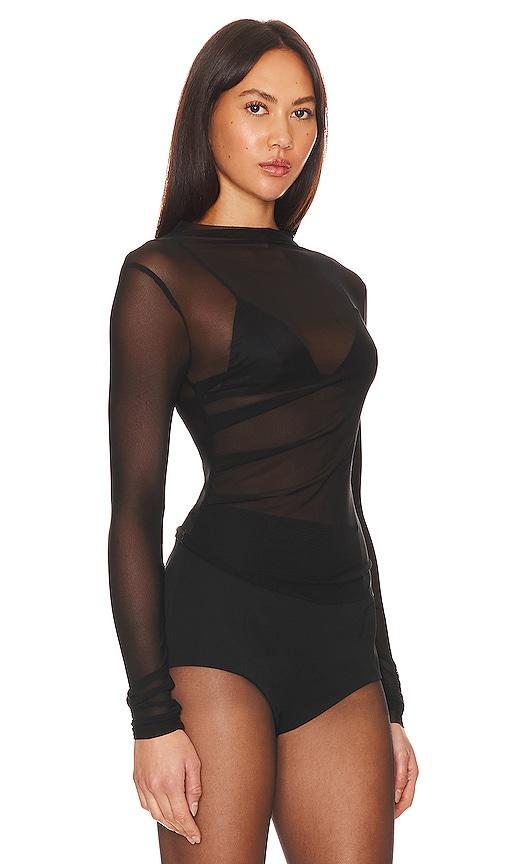 superdown Eliza Sheer Mesh Top Size L, S, XS, XXS. Product Image