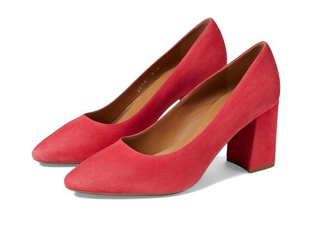 Aquatalia Peony Suede Pump (Raspberry) Women's Shoes Product Image