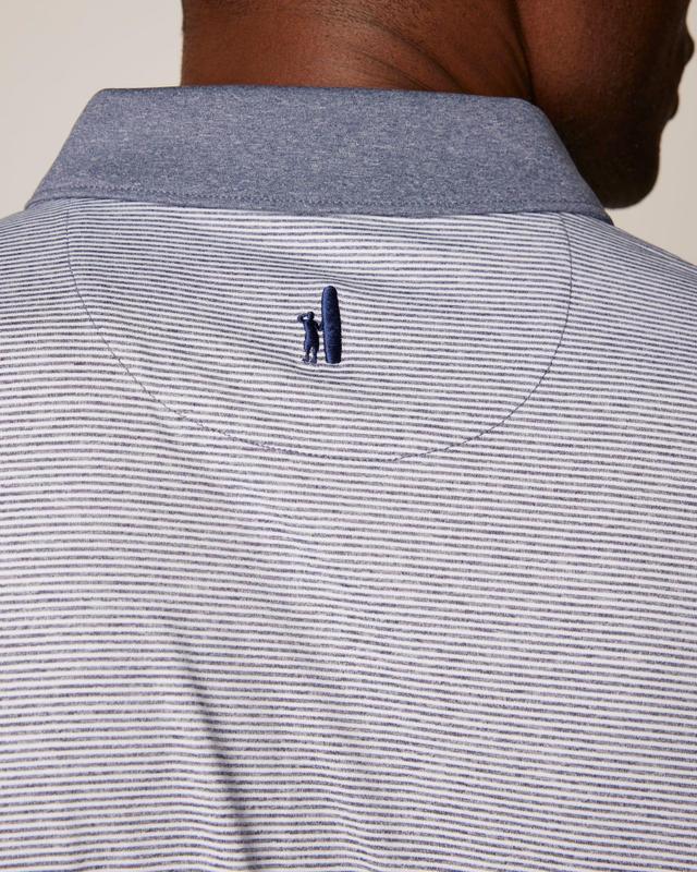 Walsh Striped Polo Product Image