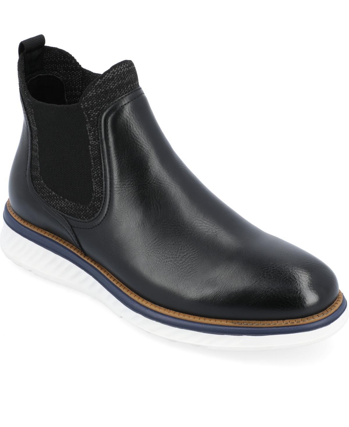 Vance Co. Hartwell Chelsea Mens Ankle Boots Blue Product Image