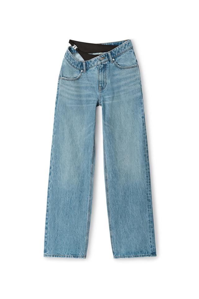 Asymmetrical Bikini Layer Jeans Product Image