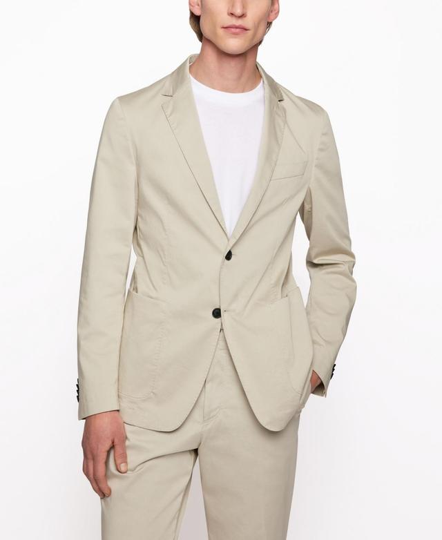 Boss by Hugo Boss Mens Slim-Fit Jacket Product Image