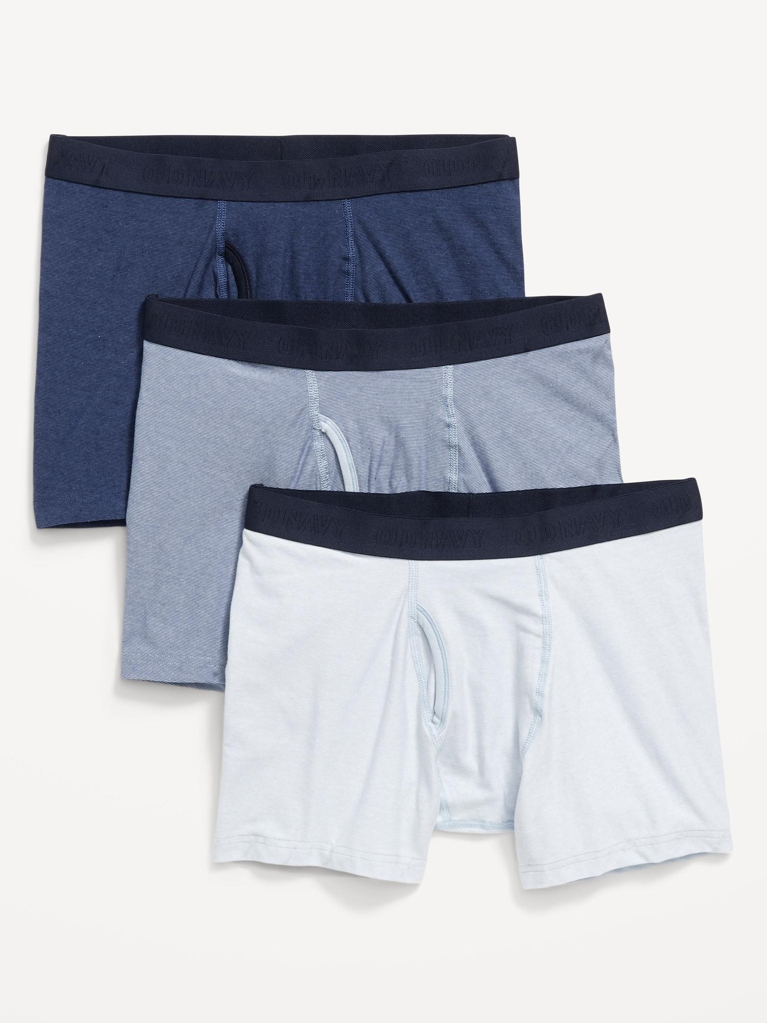 Built-In Flex Boxer-Briefs Underwear 3-Pack for Men --4.5-inch inseam Product Image