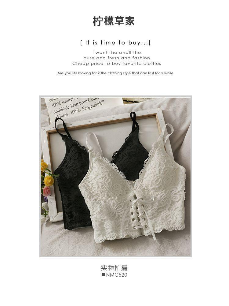 Lace Bustier Top Product Image