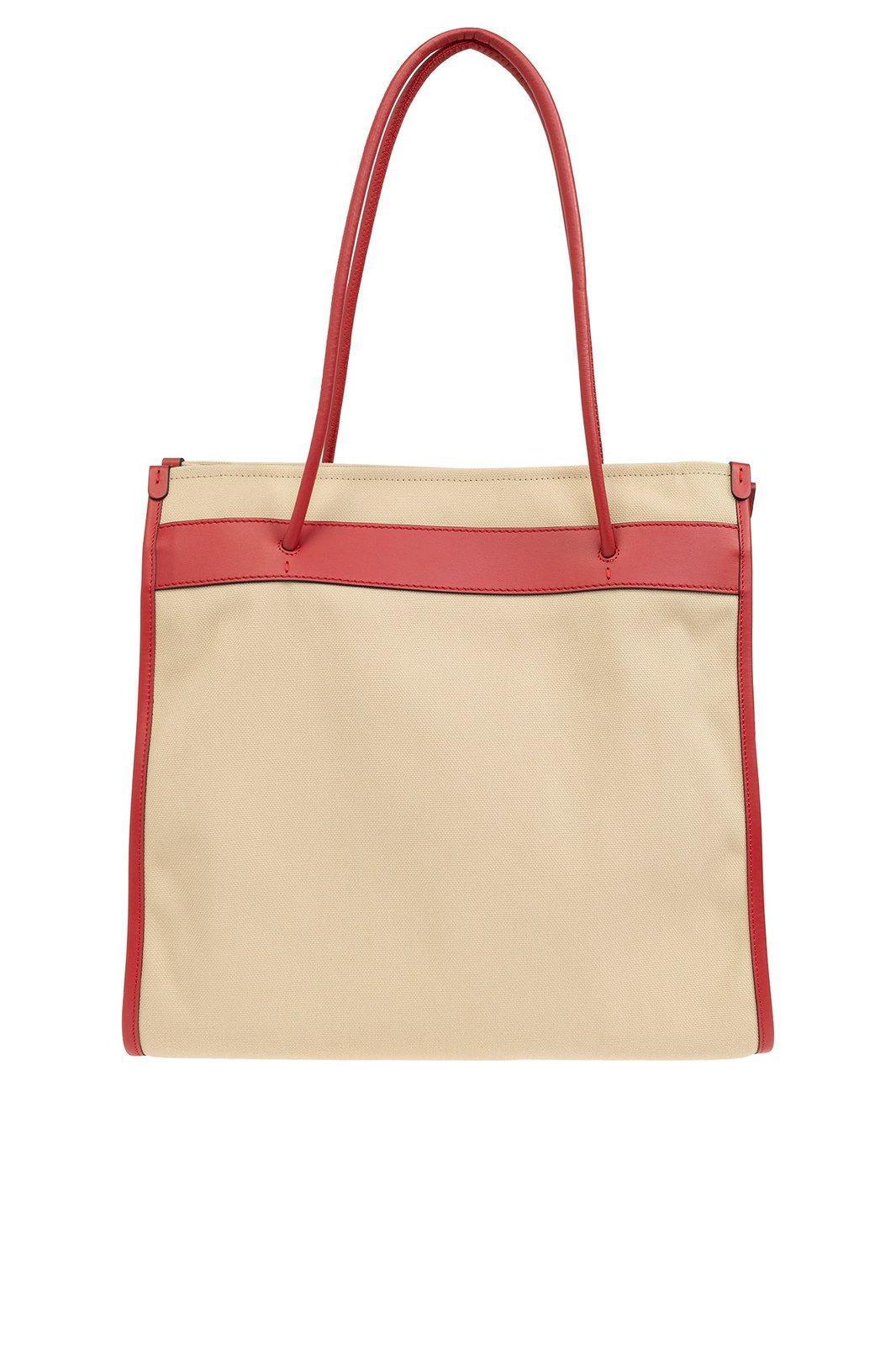 MOSCHINO Teddy Bear-print Tote Bag In Beige Product Image