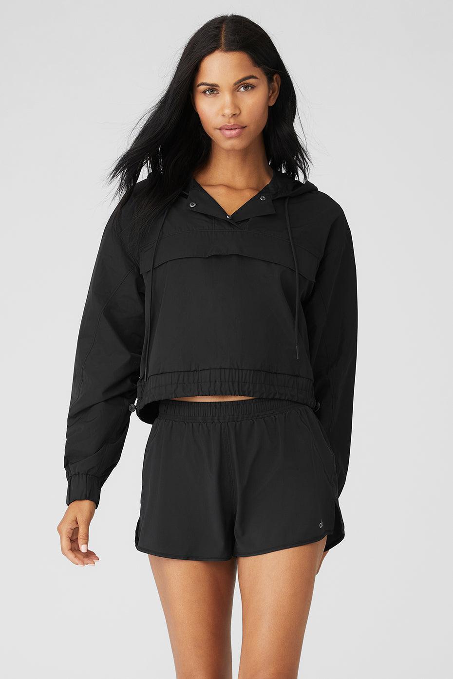 International Anorak Hoodie - Black Female Product Image