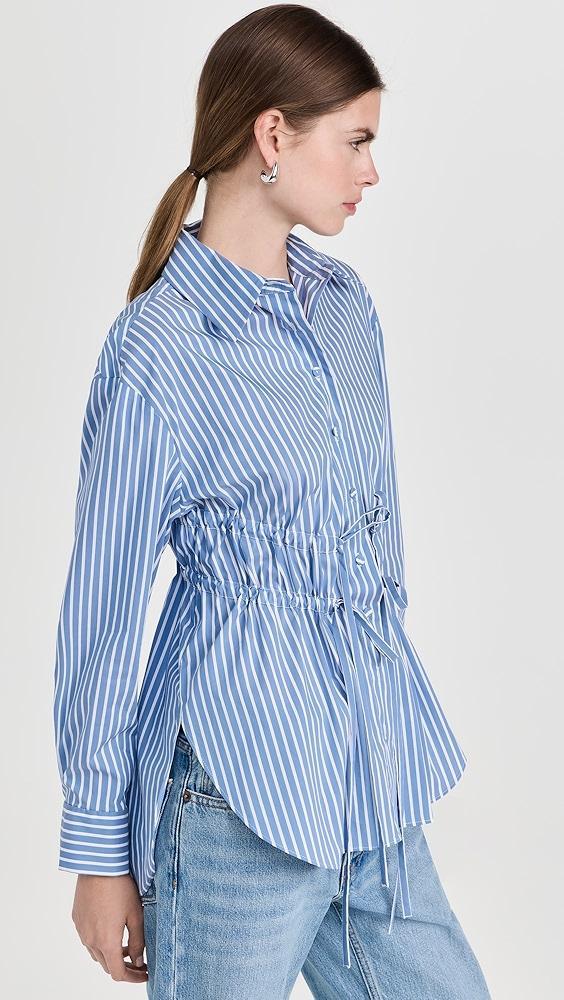 AKNVAS Marina Cotton Poplin Top | Shopbop Product Image