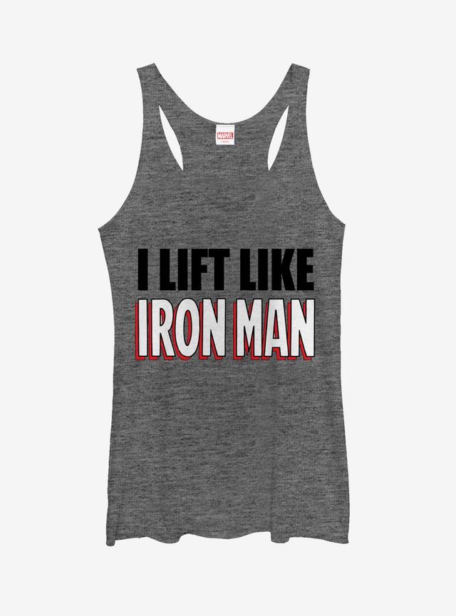 Iron Man Lift Like Iron Man Girls Tanks Product Image