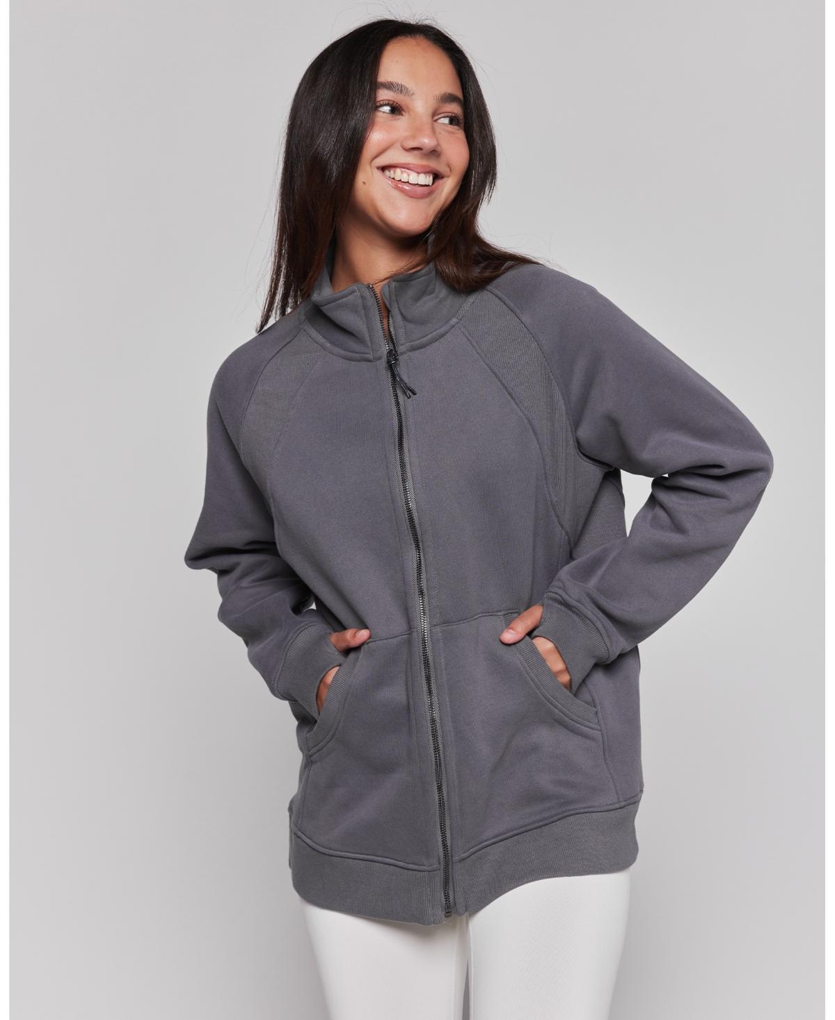 Effortless Fleece Oversized Jacket For Women Product Image