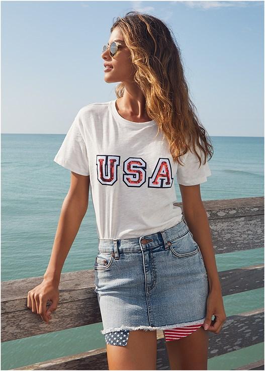 Collegiate Usa Graphic Tee Product Image