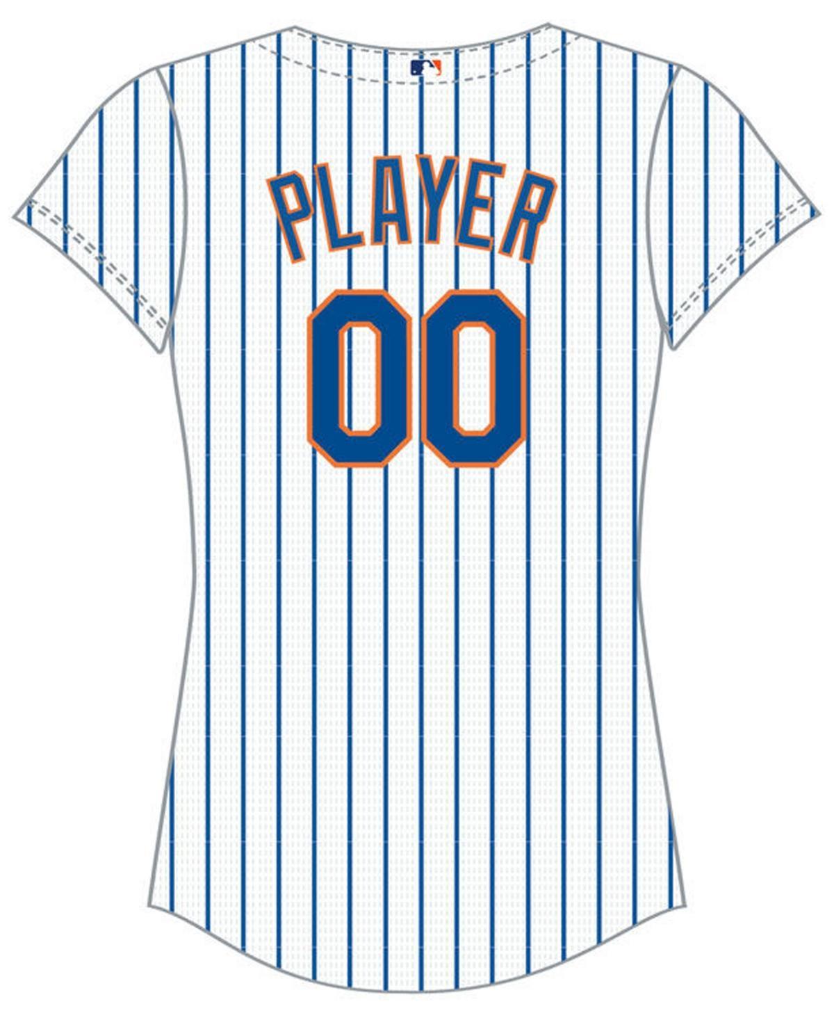 Womens Nike New York Mets Home Replica Team Jersey Product Image