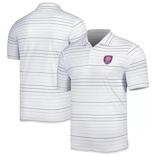 Mens Antigua White Orlando City SC Ryder Polo Product Image