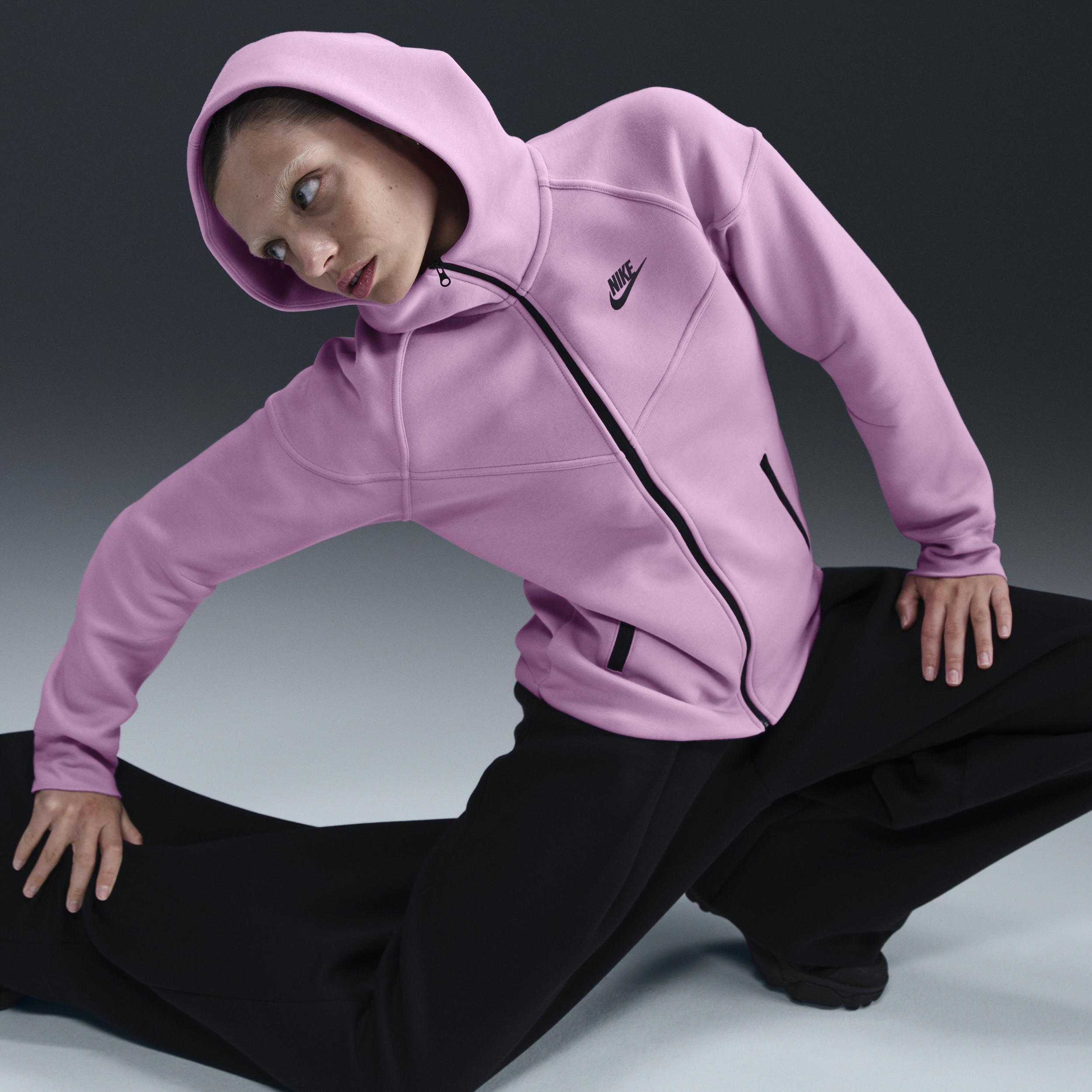 Nike Womens Sportswear Tech Fleece Windrunner Full-Zip Hoodie Product Image